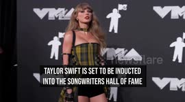 Taylor Swift inducted into Songwriters Hall of Fame