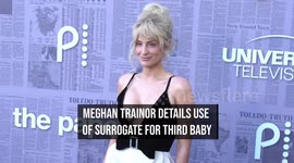 Meghan Trainor details use of surrogate for third baby