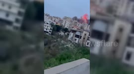 Lebanon: Airstrikes Trigger Major Explosion in Southern Lebanese Town