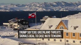 Trump Softens Greenland Threats, Signals Deal to Ease NATO Tensions