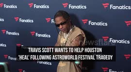 Travis Scott wants to help Houston 'heal' following Astroworld Festival tragedy