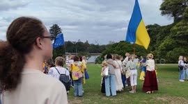 Ukrainians get together for Unity Day 2026 in Sydney, Australia