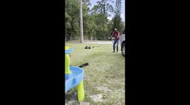 Toddlers’ Uncontainable Excitement Reuniting With Daddy