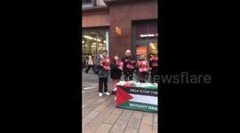UK: A demonstration in support of Palestine held in Glasgow
