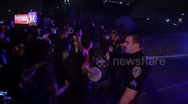 Riverside: Protesters Disrupt TPUSA Event Featuring Erika Kirk