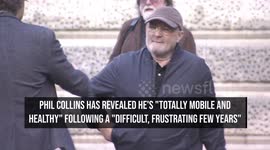 IN CASE YOU MISSED IT: Phil Collins 'totally mobile and healthy' after a 'difficult few years'