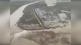 Italy: Devastating Images Of Storm-Battered Catania Coast As Sea Surges Hit