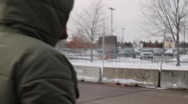Minneapolis Anti-ICE Protestors During Snow Storm 3