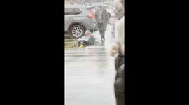 Dog in sunglasses cruises into Brooklyn Target in remote‑controlled car, video tops 1 million views