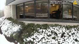 Buck Crashes Into Ridge Bank, Officers Guide Deer Safely Out