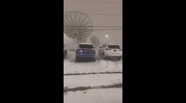 US: Thundersnow Caught on Camera in Buffalo, New York
