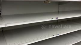 US: Panic Buying as People Rush to Stock Up Ahead of Winter Storm