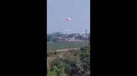 Indian Air Force training plane sinks into swamp as pilots escape wreckage