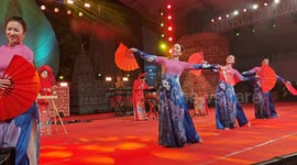 India: In the Buddhist festival, foreign artists showcased Buddhist culture through art spiritual Harmony