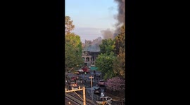 Mexico: Massive Fire Destroys Plastics Factory in Xochimilco, Mexico City