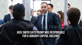 Jack Smith Says Trump Was Responsible for 6 January Capitol Violence