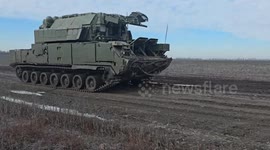 Russian TOR-MU missile system 'intercepts and destroys Ukrainian drones' near front line