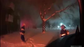 Firefighters Rescue Family, Cat From Wyoming Apartment Blaze