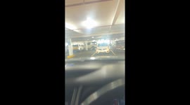 Driver Ignores Height Restriction