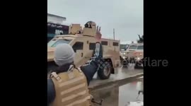 Syria: Military parade by the SDF in the city of Al-Hasakah