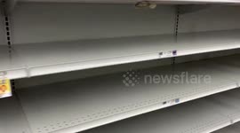 US: Panic Buying Empties Bread Shelves As Winter Storm Nears Morganton