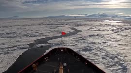 Antarctica: USCGC Polar Star Rescues Cruise Ship Stuck In Antarctic Ice