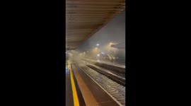 Storm Ingrid Bombards Dawlish Railway – Gigantic Waves Crash Over Tracks and Flood Station