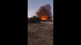 Huge house fire Henley beach morning of 24 Jan 2026