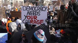 US: Thousands brave cold to protest against ICE in Minneapolis