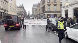 Scotland: Bloody Sunday Justice March in Glasgow