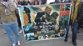 Trump betrays the Kurds. Stand for Rojava (Kurdistan) for Freedom, Justice, Democracy, and National Rights in a demonstration in London, UK