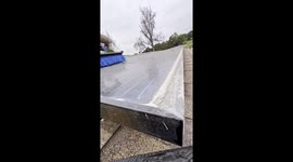 solar panel cleaning satisfying