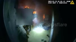 Officers Rescue Resident From Early-Morning Grand Blanc House Fire