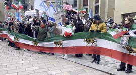 Scotland: Iranian Support March in Glasgow 4