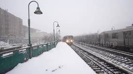 Massive blizzard hit New York