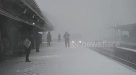 NY: Heavy Winter Snow Storm Impacts New York City 3