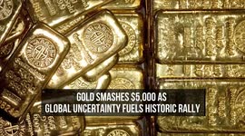 Gold Smashes $5,000 as Global Uncertainty Fuels Historic Rally
