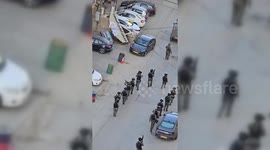 Israeli Police Conduct Enforcement Operation in Northern Jerusalem