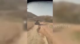 Israeli Settlers Chase West Bank School Bus