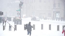 Fierce Winter Storm Brings Heavy Snowfall To New York City 5/5