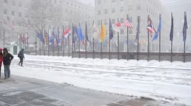 Fierce Winter Storm Brings Heavy Snowfall To New York City 1/5