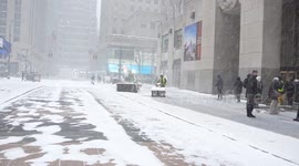 Fierce Winter Storm Brings Heavy Snowfall To New York City 3/5