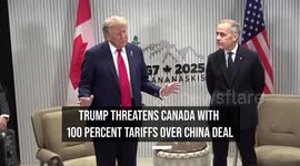 Trump Threatens Canada With 100 Percent Tariffs Over China Deal