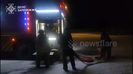 One injured after Russian drone strike hits Ukraine's Zaporizhzia