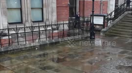 Prince Harry leaves London court after testifying in Daily Mail case