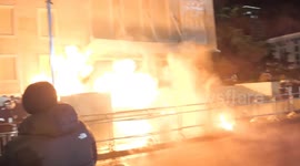 Clashes erupt at anti-government protest in Albania
