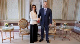 Turkish FM Fidan meets his Albanian counterpart Spiropali in Istanbul