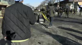 Violent clashes in Minneapolis after Alex Pretti shooting