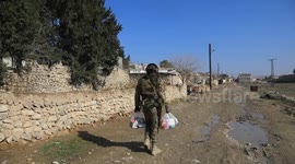Syrian army launches humanitarian aid efforts in Sarrin after YPG terror cleared