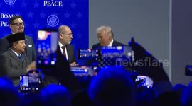 Trump speaks in Davos before signing ceremony of 'Board of Peace'